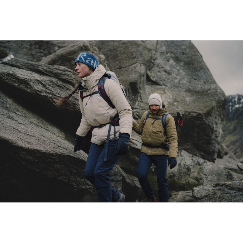 RAB Microlight Shield Jacket Women's Dark Pebble winterjas