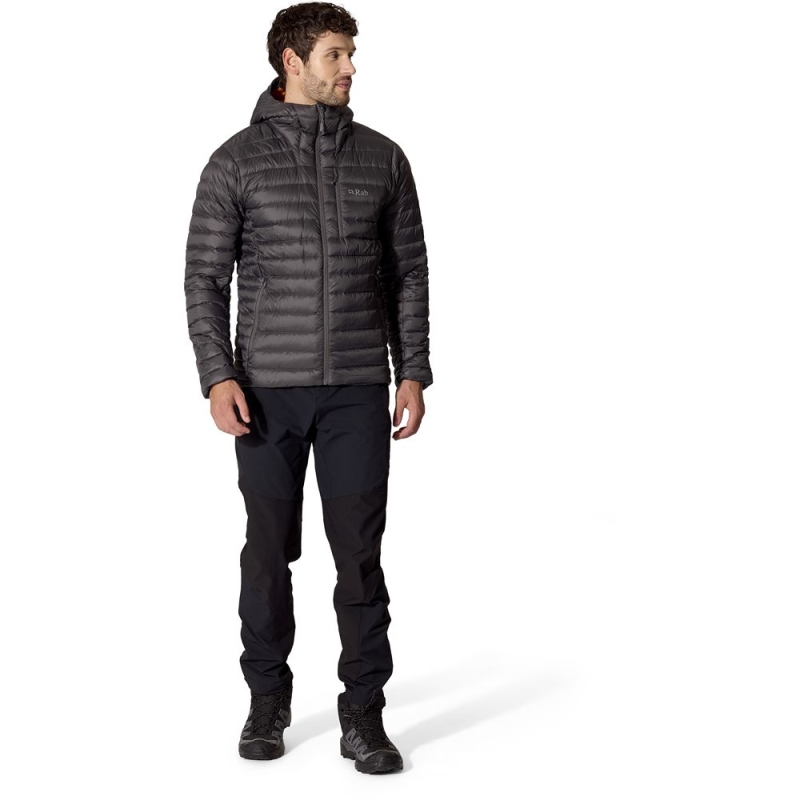 RAB Microlight Alpine Hoody Graphene donjas