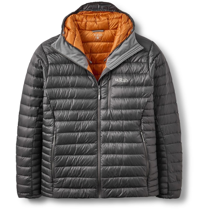 RAB Microlight Alpine Hoody Graphene donjas