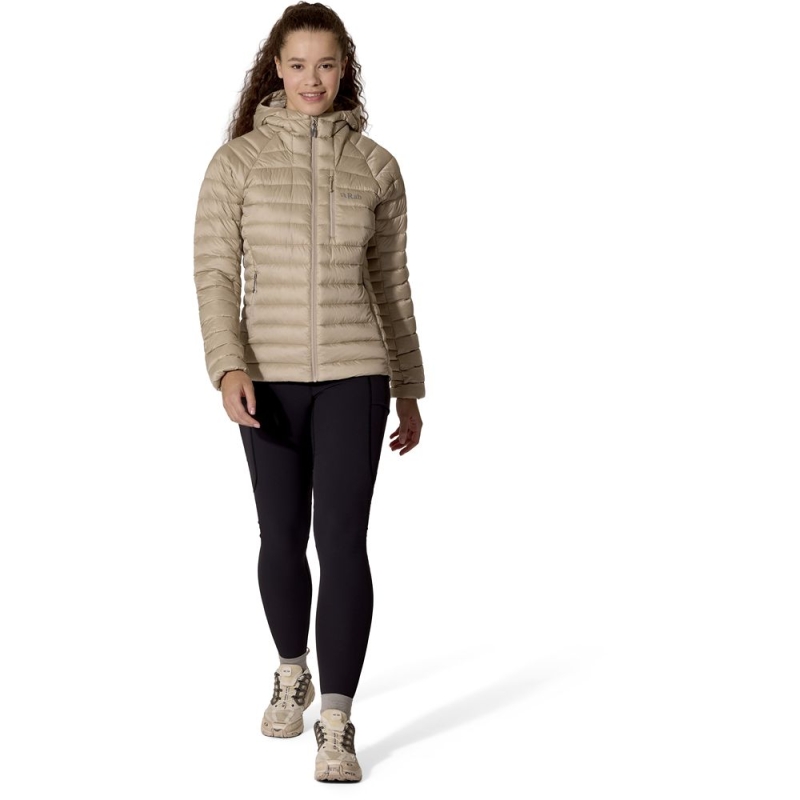 RAB Microlight Alpine Hoody Women's Dark Pebble donjas