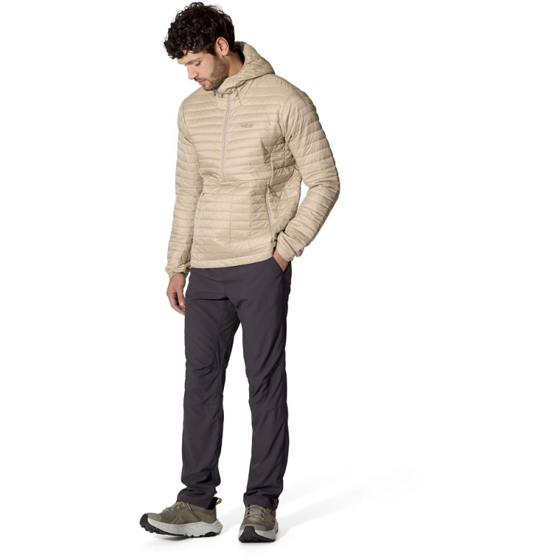 RAB Microlighter Pullover Hoody Dark Pebble donjas