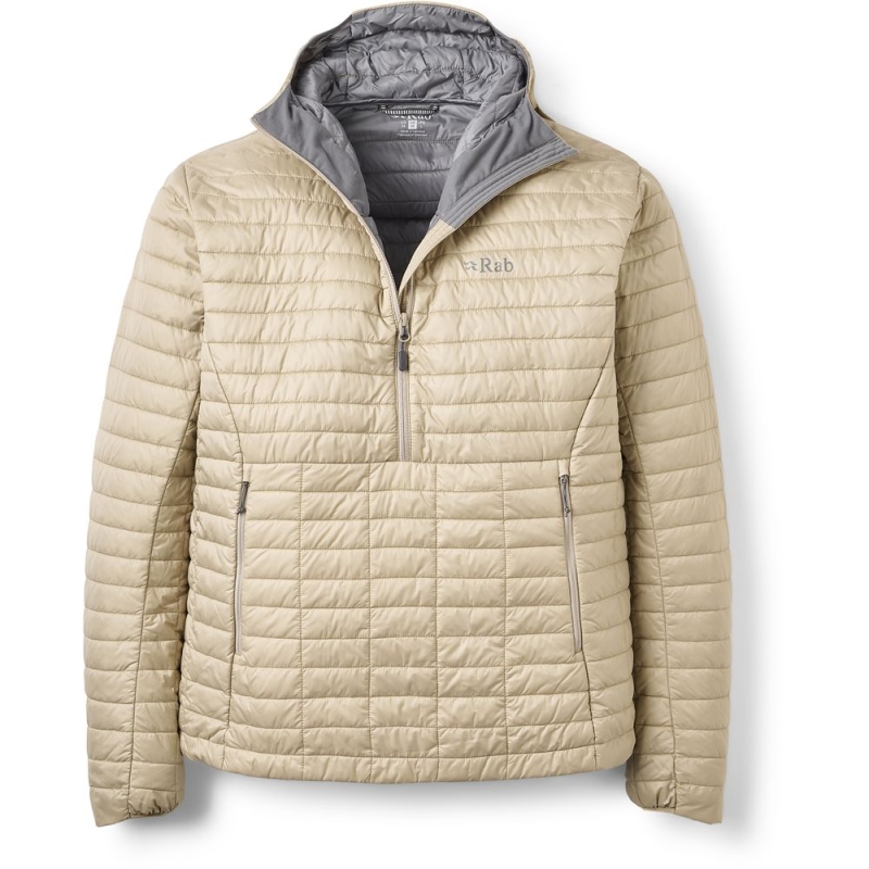 RAB Microlighter Pullover Hoody Dark Pebble donjas