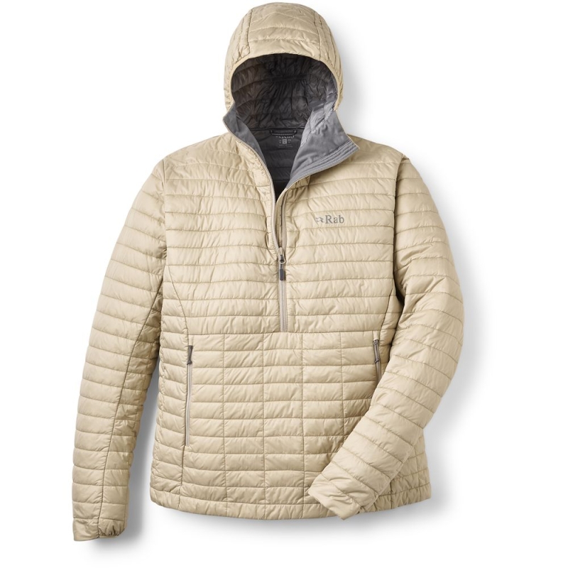 RAB Microlighter Pullover Hoody Dark Pebble donjas