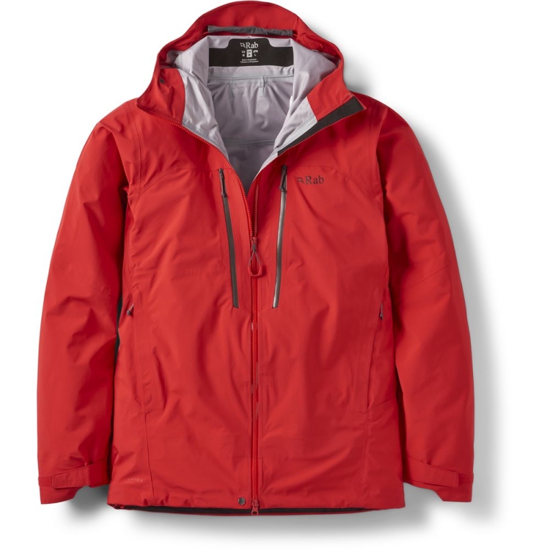 RAB Firewall Guide Jacket Summit Red regenjas