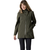 RAB Firewall Parka Women's Army regenjas