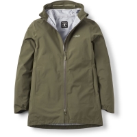 RAB Firewall Parka Women's Army regenjas