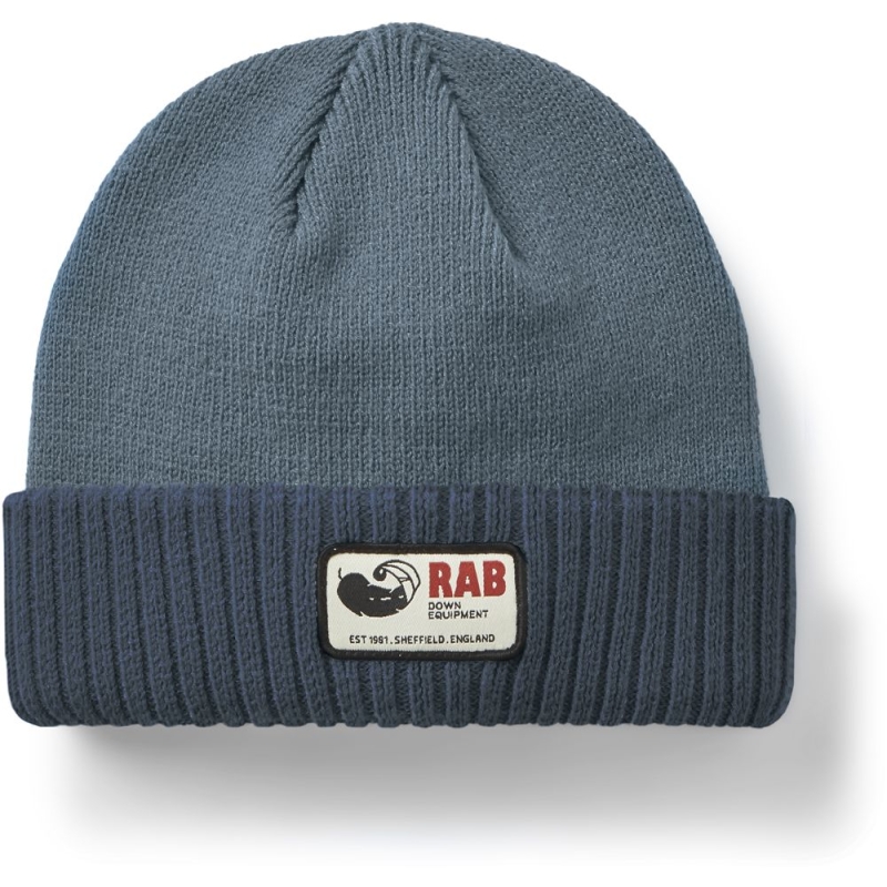 RAB Essential Beanie Orion Blue/Tempest Blue muts