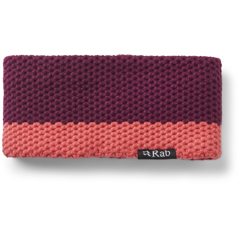 RAB Monzino Headband Mulberry oorwarmer en hoofdband