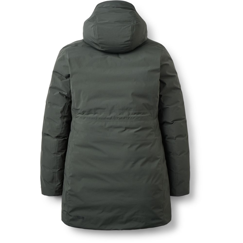 RAB Valiance Parka Women's Dark Army winterjas