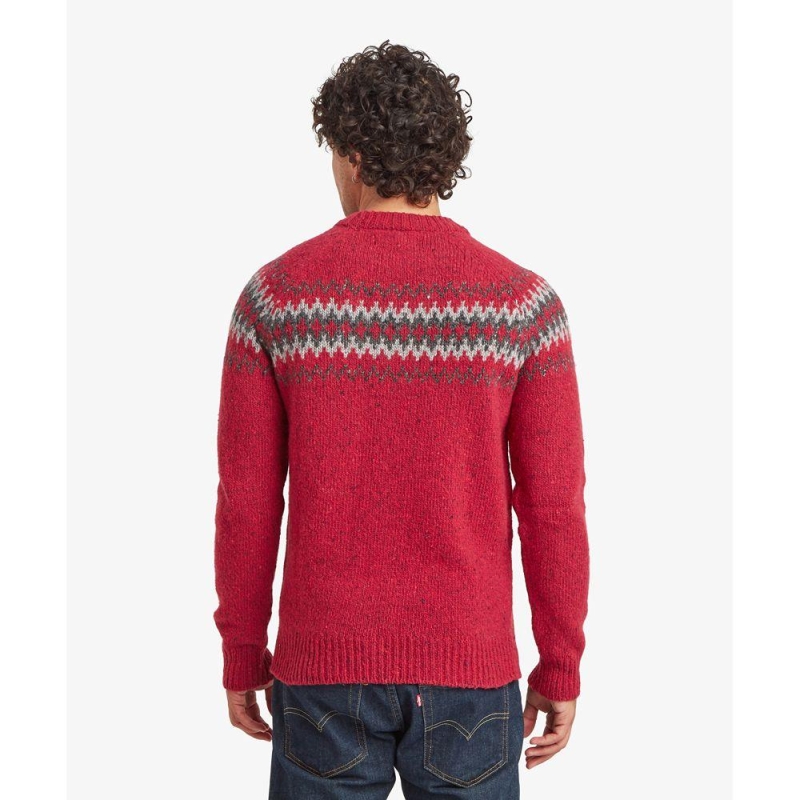 Sherpa Dumji Sweater Tibetan Red trui
