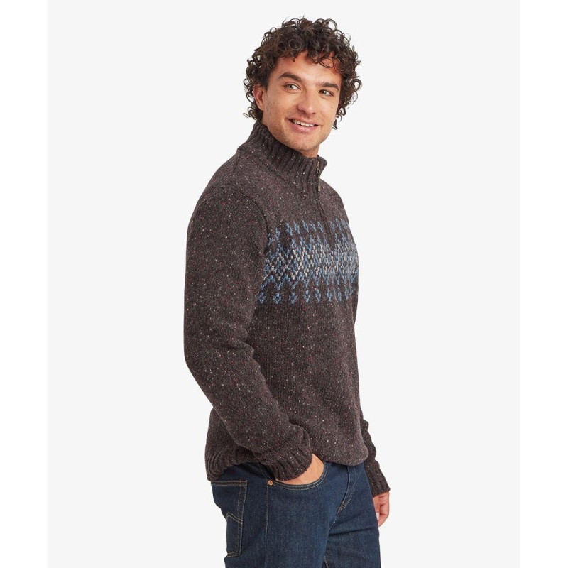 Sherpa Dumji 1/4 Zip Black trui
