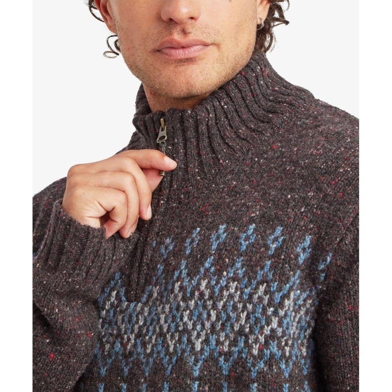 Sherpa Dumji 1/4 Zip Black trui