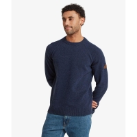 Sherpa Kantega Crew Sweater Umber Blue trui