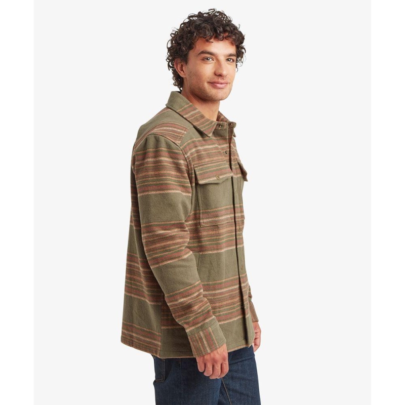Sherpa Dharko Shirt Jacket Evergreen vest