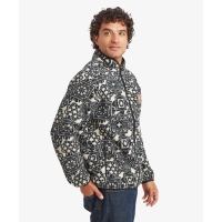 Sherpa Tarcho Printed Full Zip Jacket Black Brocade vest