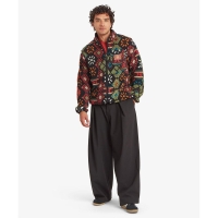 Sherpa Tarcho Printed Full Zip Jacket Black Bhutan vest