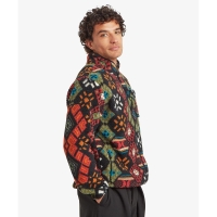 Sherpa Tarcho Printed Full Zip Jacket Black Bhutan vest