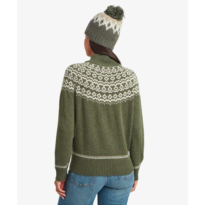 Sherpa Shanta Sweater Women's Evergreen trui