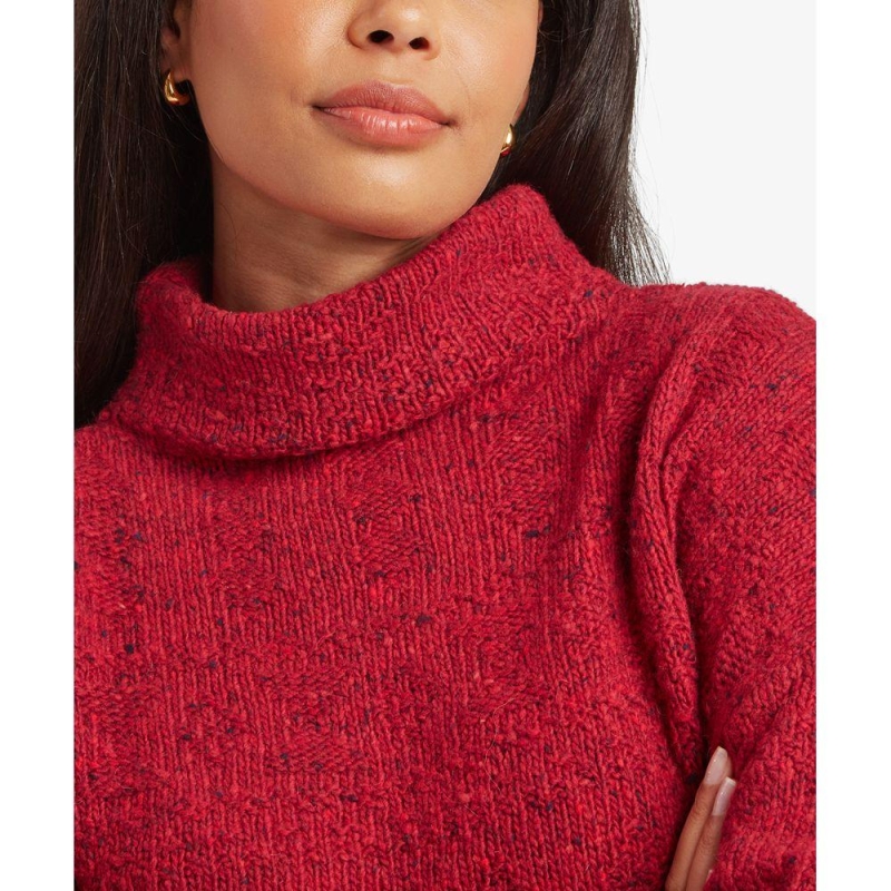 Sherpa Yuden Sweater Women's Tibetan Red trui