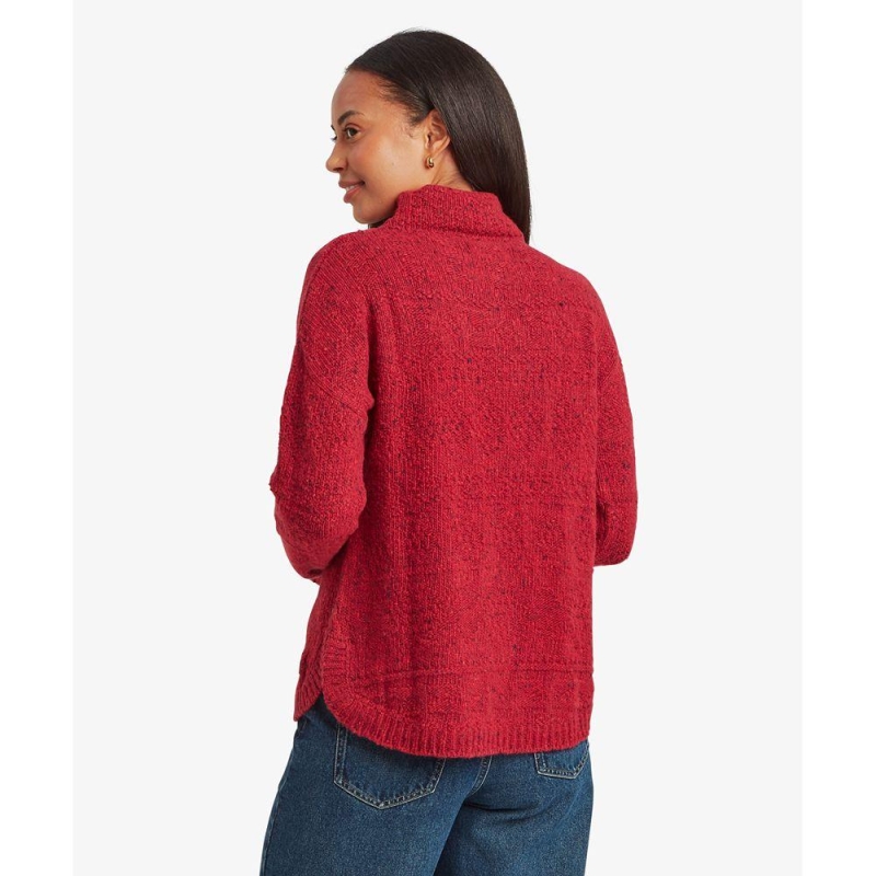 Sherpa Yuden Sweater Women's Tibetan Red trui