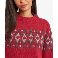 Sherpa Dumji Sweater Women's Tibetan Red trui