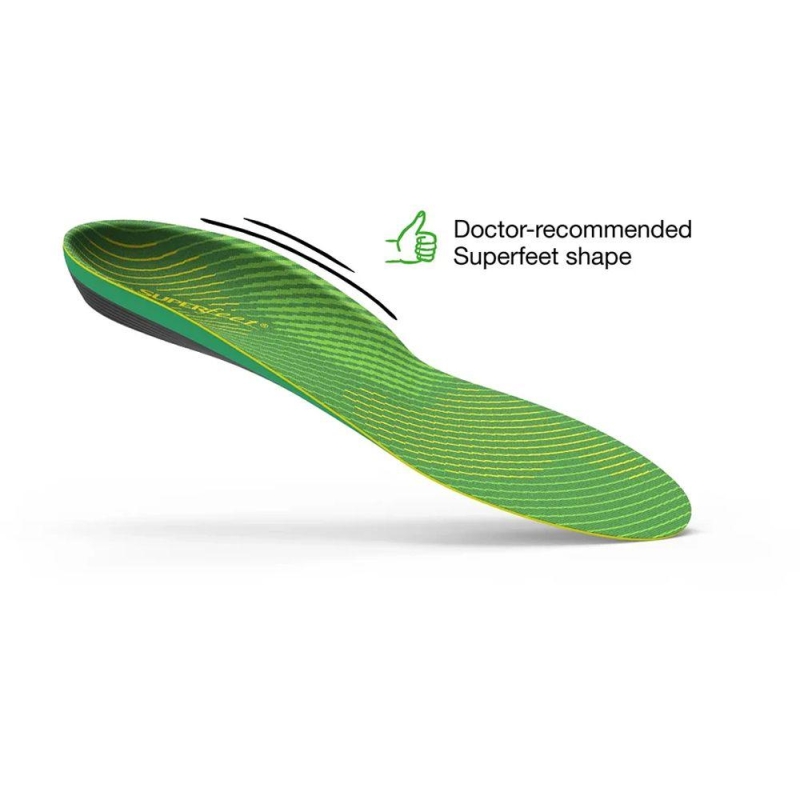 Superfeet Active Support High Arch (V2) Citron inlegzool