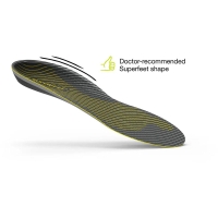 Superfeet Active Support Low Arch (V2) Gunmetal inlegzool