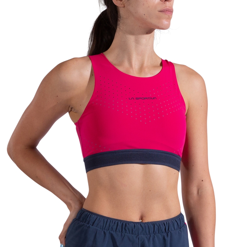 La Sportiva Captive Air Top Women's Azalea/Night Sky t-shirt