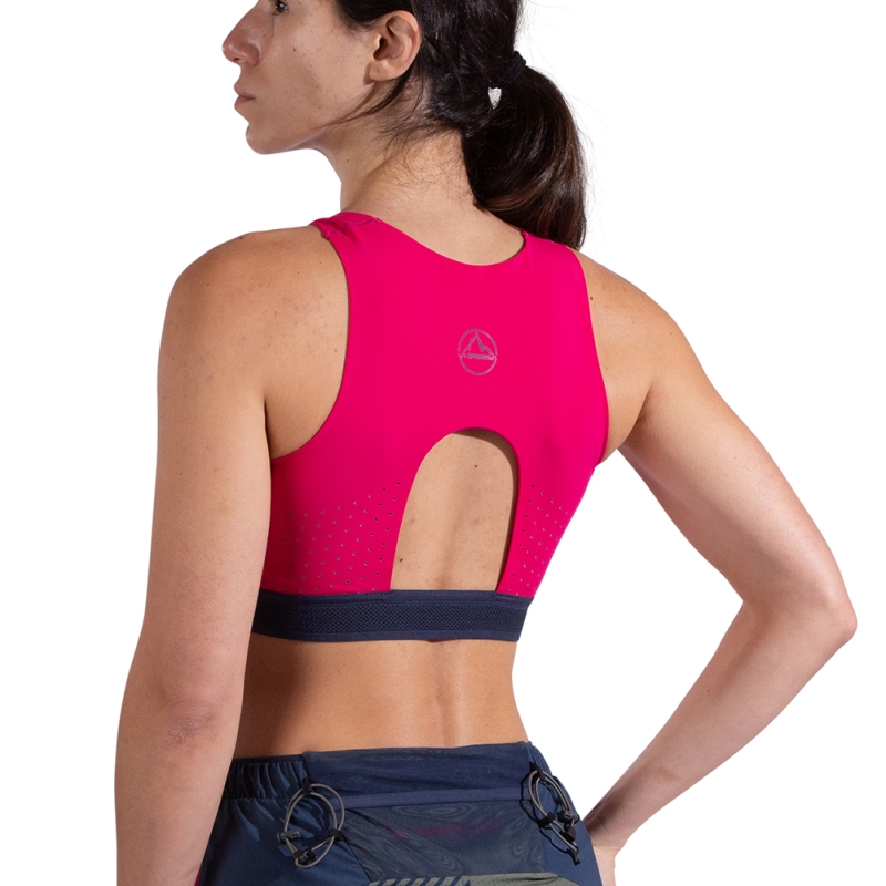 La Sportiva Captive Air Top Women's Azalea/Night Sky t-shirt