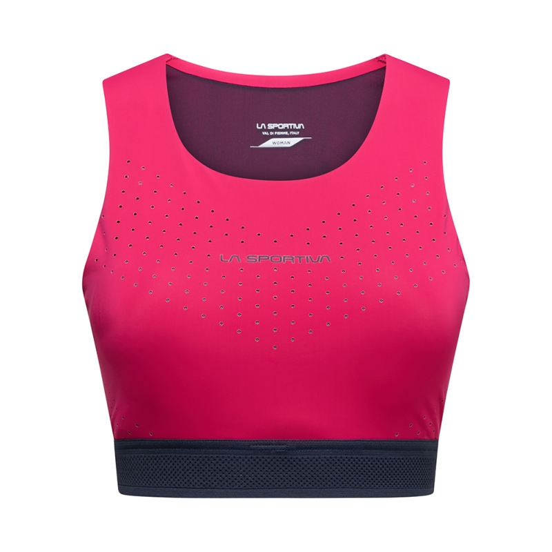 La Sportiva Captive Air Top Women's Azalea/Night Sky t-shirt