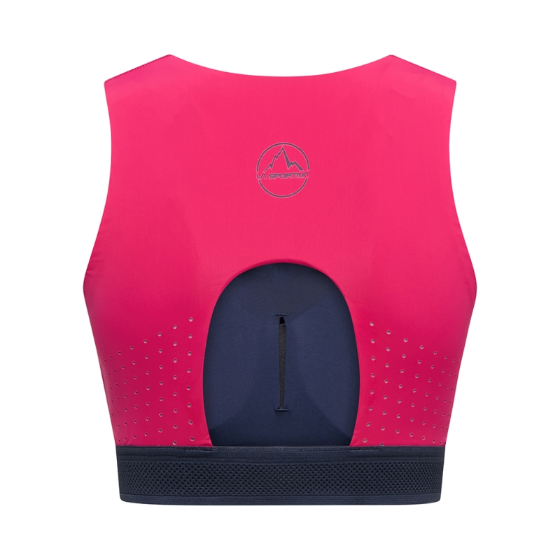 La Sportiva Captive Air Top Women's Azalea/Night Sky t-shirt