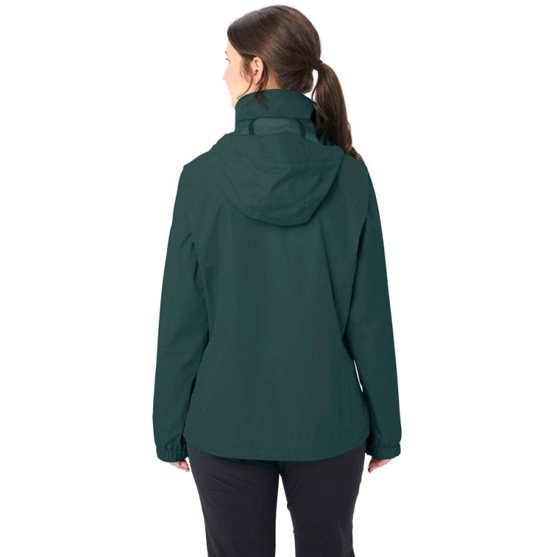 Vaude Escape Light Jacket Women's deep pond regenjas