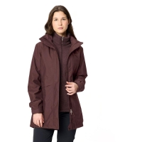 Vaude Idris 3in1 Parka IV Women's dark oak uni 3 in 1 jas