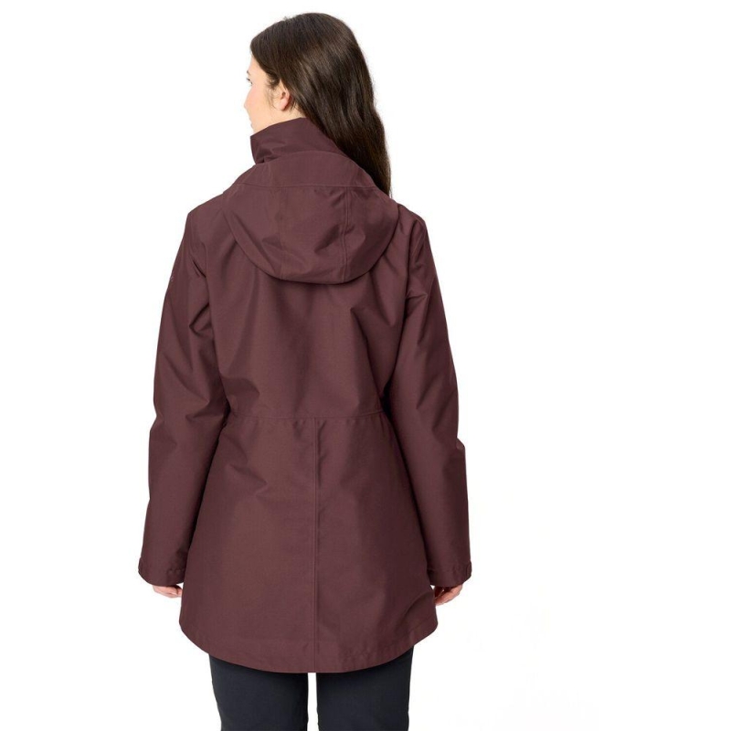 Vaude Idris 3in1 Parka IV Women's dark oak uni 3 in 1 jas