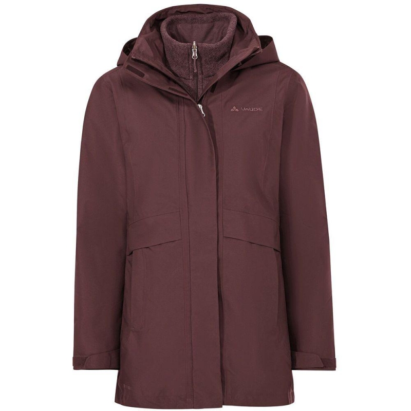 Vaude Idris 3in1 Parka IV Women's dark oak uni 3 in 1 jas