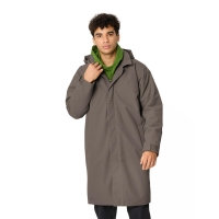 Vaude Coreway Padded Trenchcoat deer brown winterjas