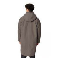 Vaude Coreway Padded Trenchcoat deer brown winterjas