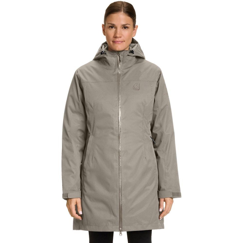 Nordisk Liz Twin Down Coat Women's Vintage Khaki donjas