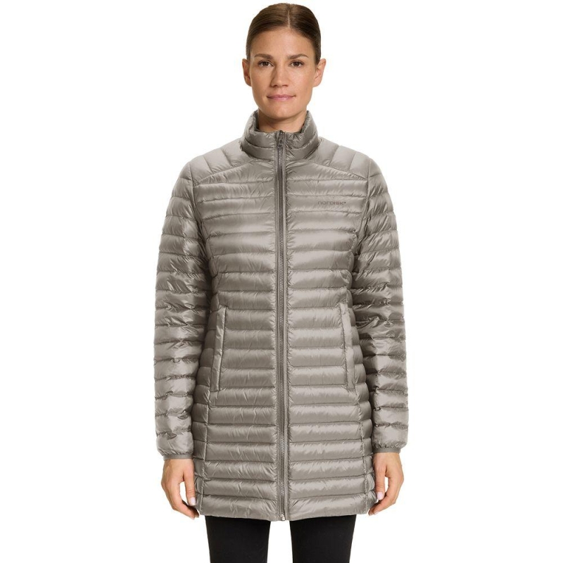 Nordisk Liz Twin Down Coat Women's Vintage Khaki donjas