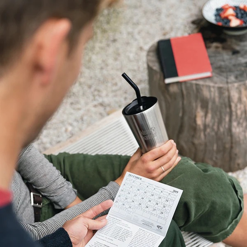 Klean Kanteen Rietjes RVS - 2pack, 8mm Stainless steel toebehoren drinkfles
