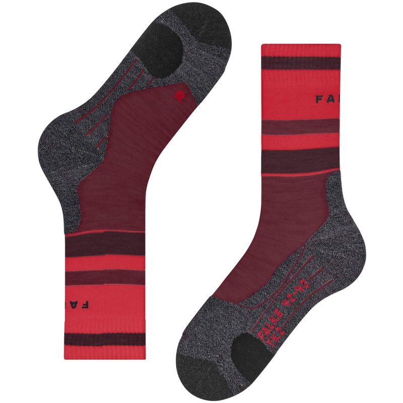 Falke TK2 Explore Compression  Women's fuego-black wandelsok
