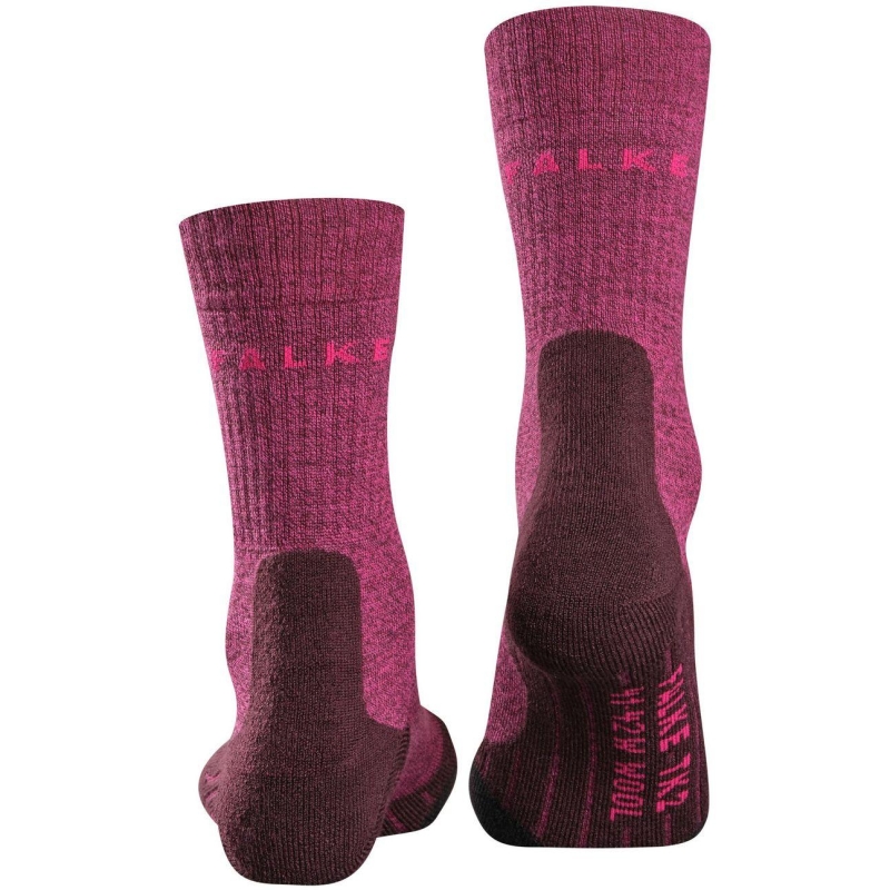Falke TK2 Explore Wool Women's burgundy wandelsok