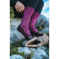 Falke TK2 Explore Wool Women's burgundy wandelsok