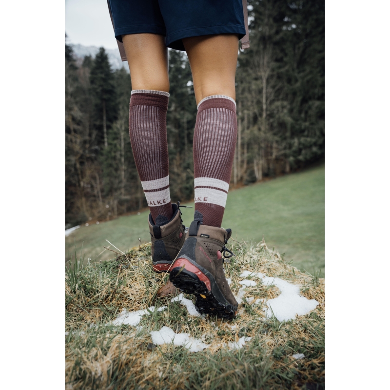 Falke TK Compression Energy W1 Women's mahogany wandelsok