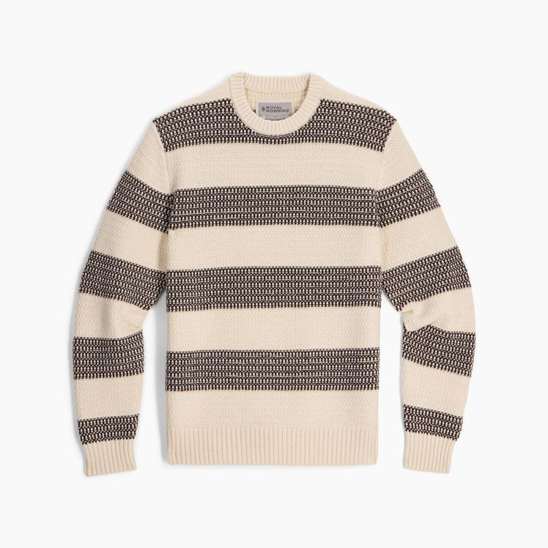 Royal Robbins Moro Rock Crew Chalk Aster Str trui