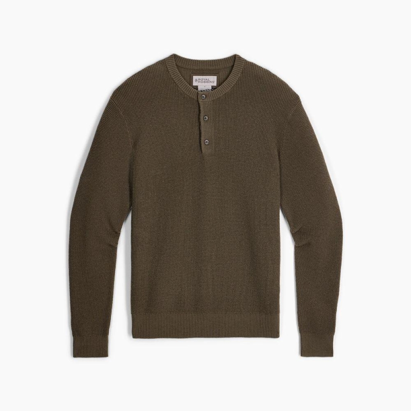Royal Robbins Moro Rock Henley Everglade trui