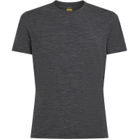 Icebreaker Anatomica SS Crewe Jet Hthr t-shirt