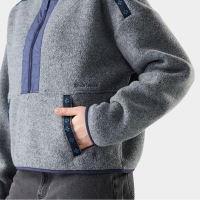 Smartwool Second Cut Fleece 1/2 Zip Everyday Women's Light Navy trui