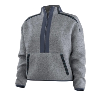 Smartwool Second Cut Fleece 1/2 Zip Everyday Women's Light Navy trui