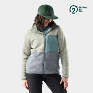 Smartwool Second Cut Fleece Jacket Everyday Women's Green Tea